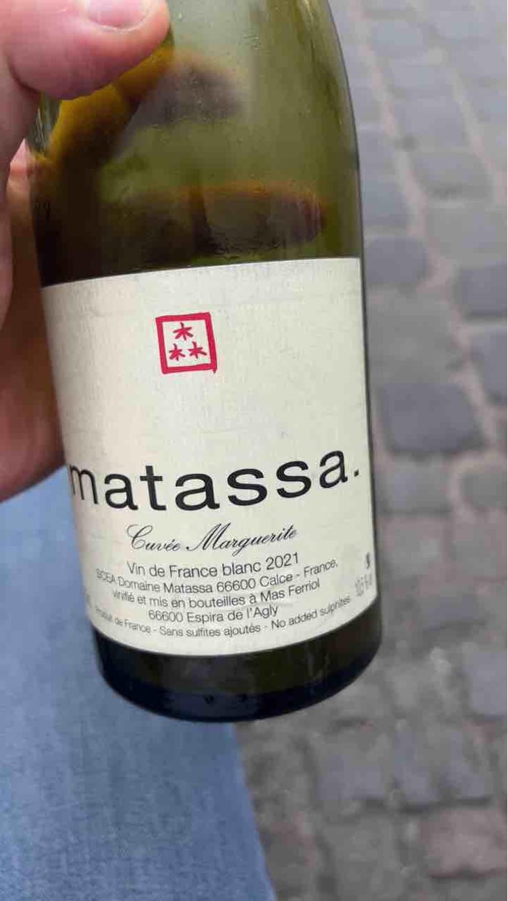 Cuvée Marguerite - Domaine Matassa - Tom Lubbe 