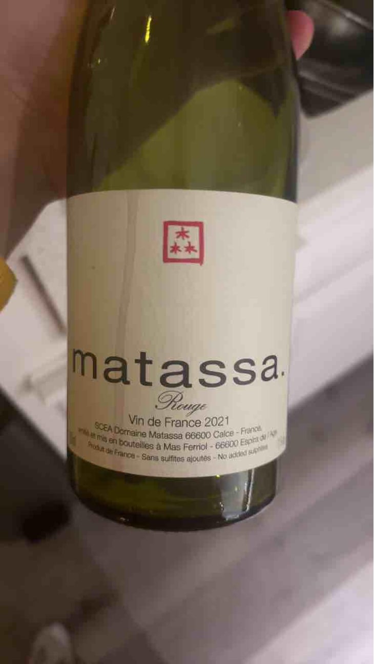 Cuvée Marguerite - Domaine Matassa - Tom Lubbe 
