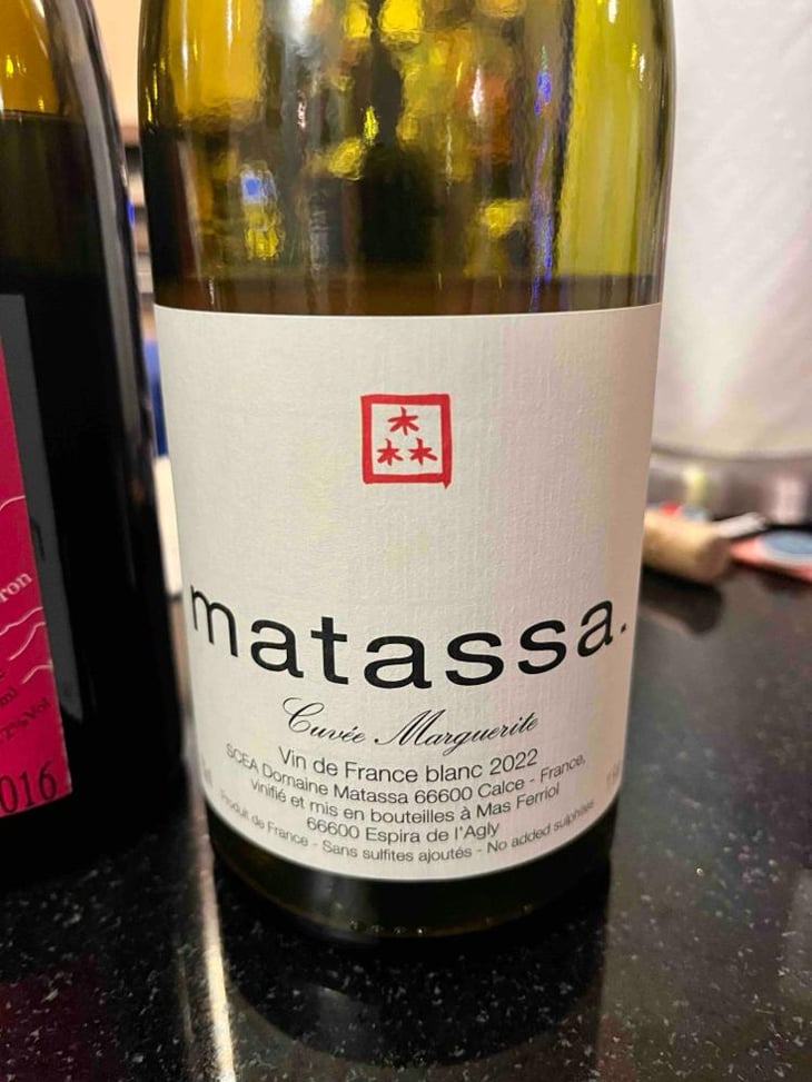 Cuvée Marguerite - Domaine Matassa - Tom Lubbe 