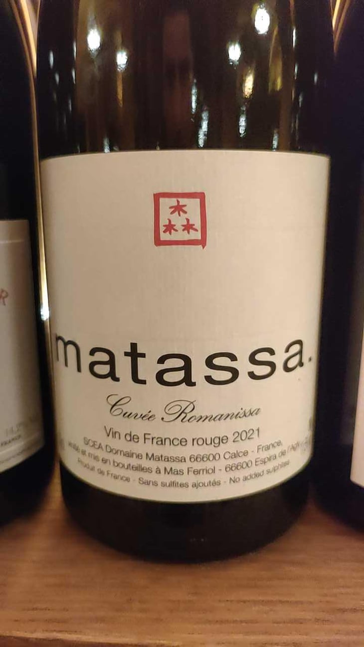 Cuvée Marguerite - Domaine Matassa - Tom Lubbe 