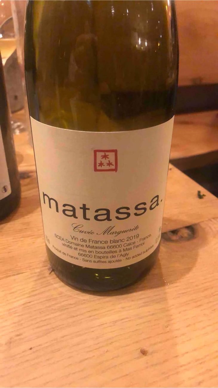 Cuvée Marguerite - Domaine Matassa - Tom Lubbe 