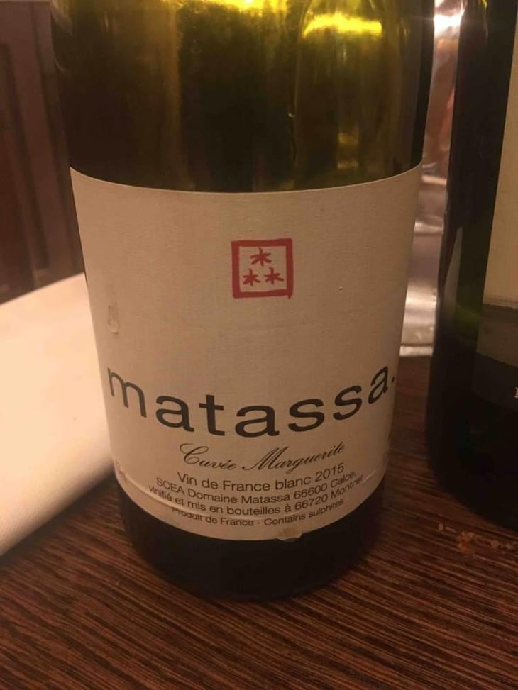 Cuvée Marguerite - Domaine Matassa - Tom Lubbe 