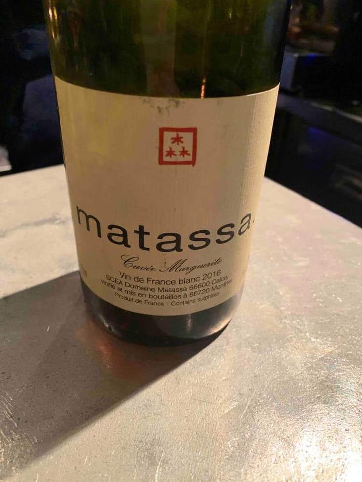 Cuvée Marguerite - Domaine Matassa - Tom Lubbe 