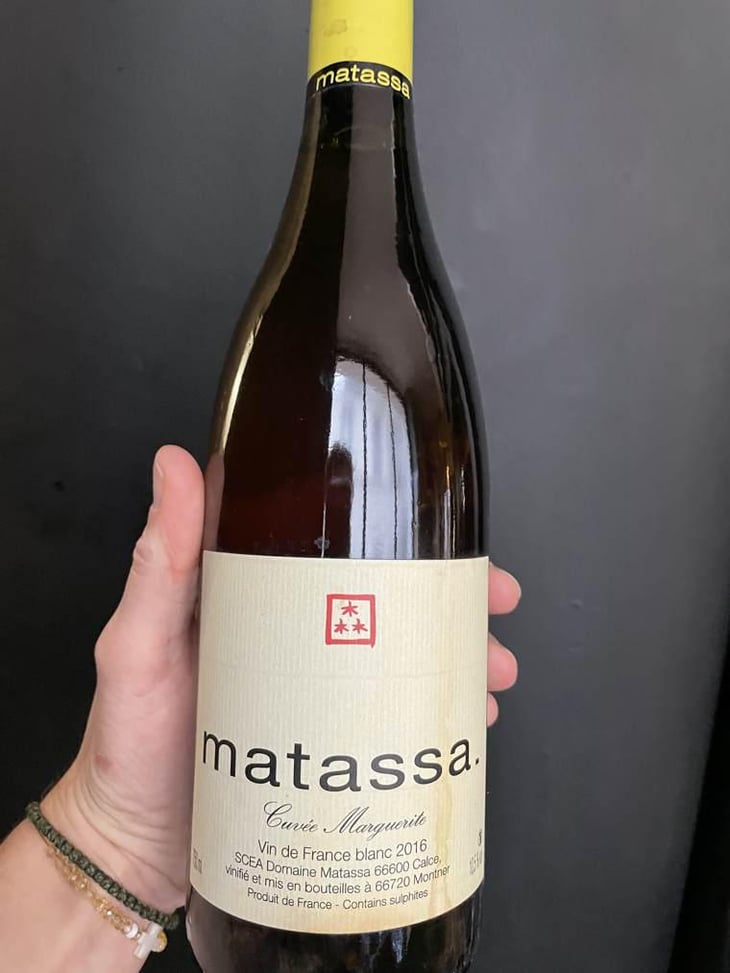Cuvée Marguerite - Domaine Matassa - Tom Lubbe 