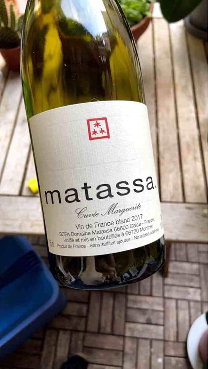 Cuvée Marguerite - Domaine Matassa - Tom Lubbe 