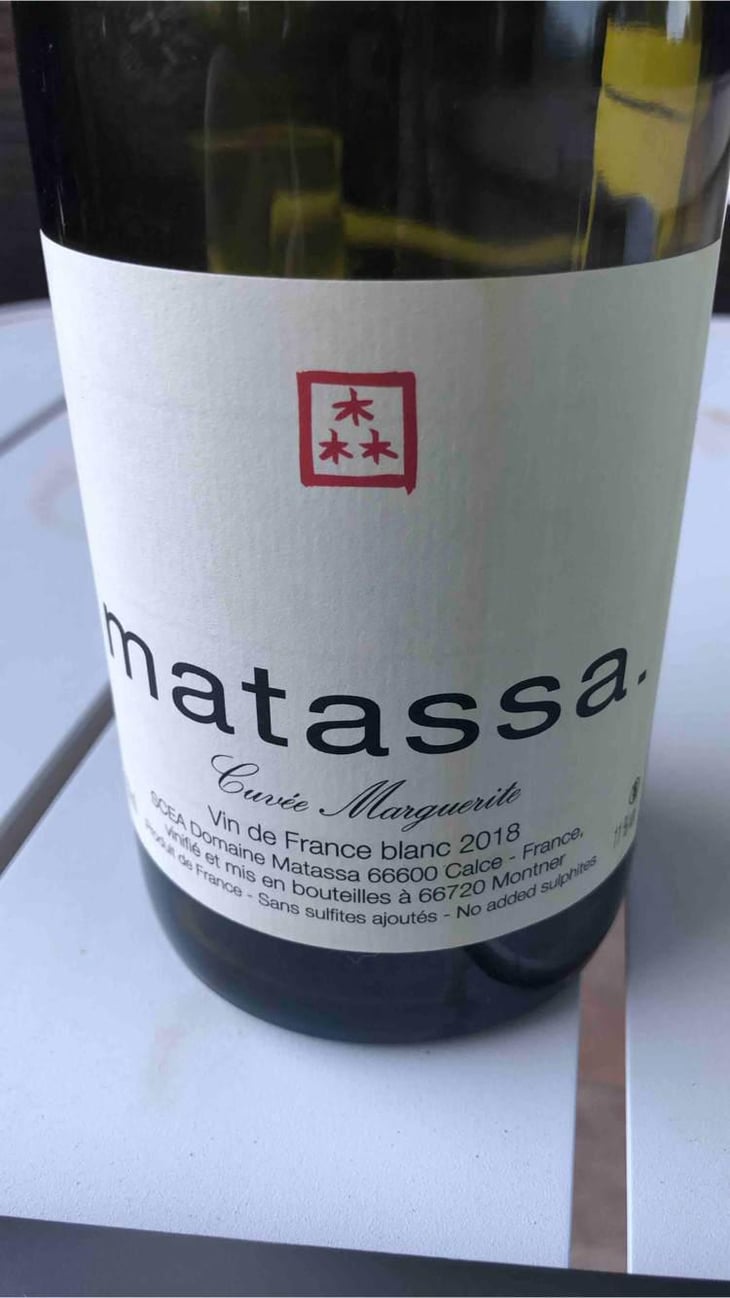 Cuvée Marguerite - Domaine Matassa - Tom Lubbe 
