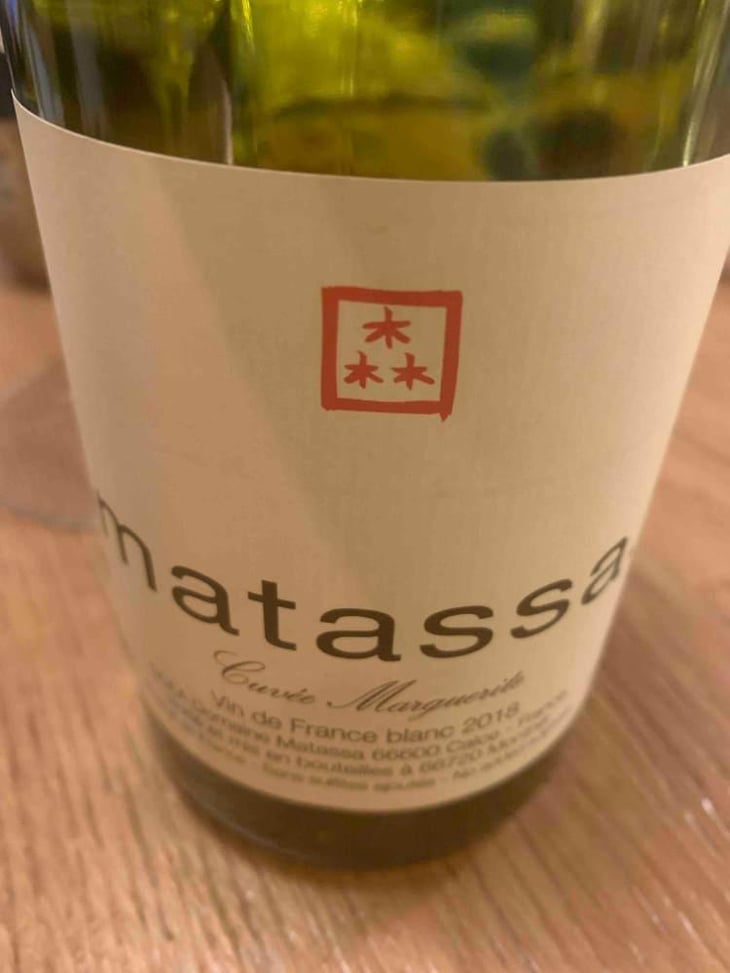 Cuvée Marguerite - Domaine Matassa - Tom Lubbe 