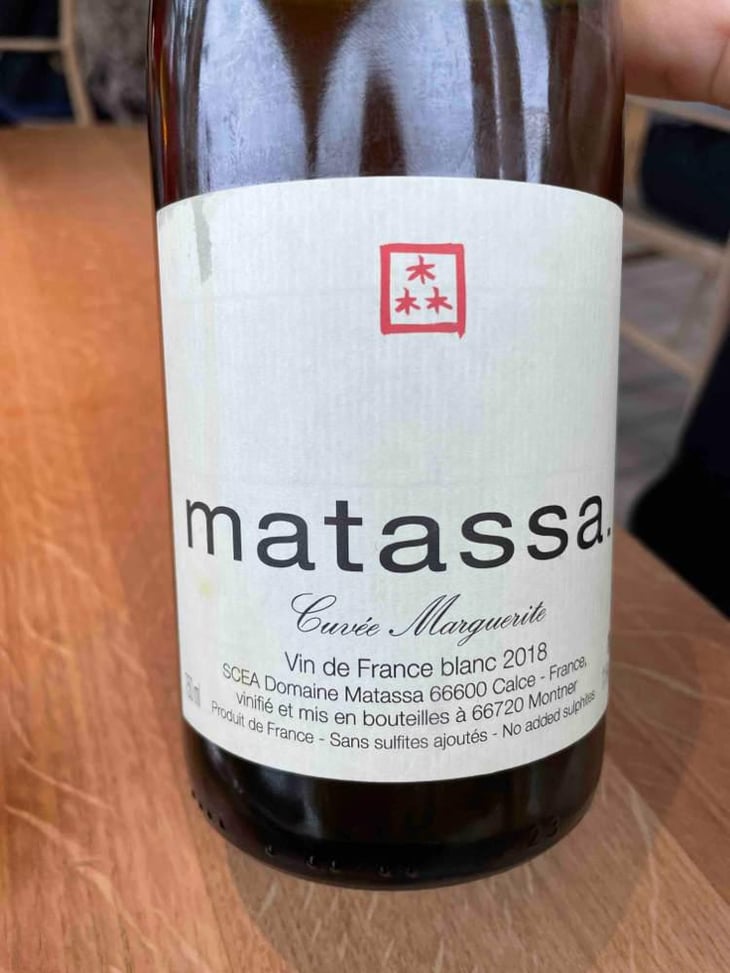 Cuvée Marguerite - Domaine Matassa - Tom Lubbe 