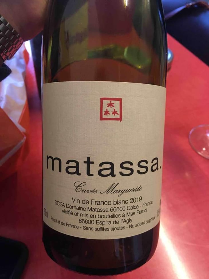 Cuvée Marguerite - Domaine Matassa - Tom Lubbe 