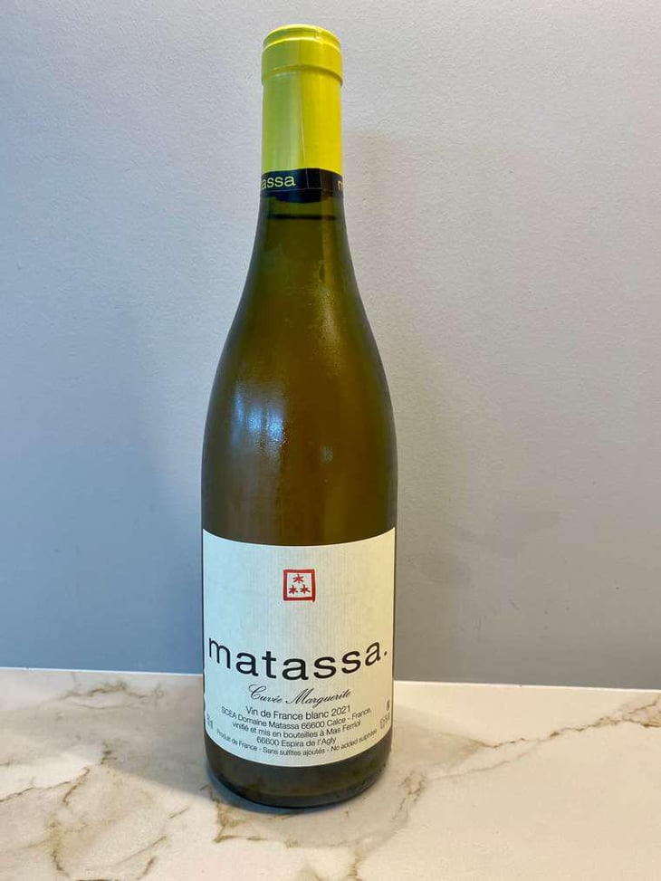 Cuvée Marguerite - Domaine Matassa - Tom Lubbe 