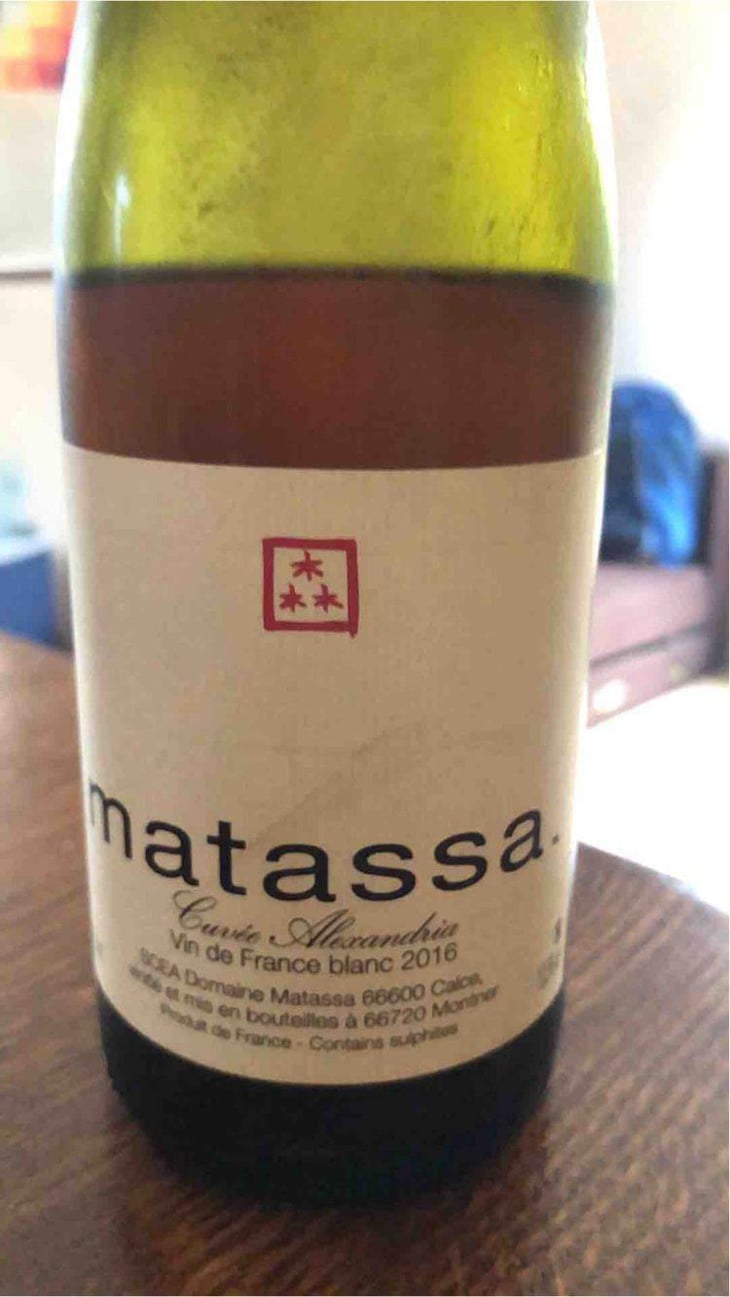 Cuvée Marguerite - Domaine Matassa - Tom Lubbe 