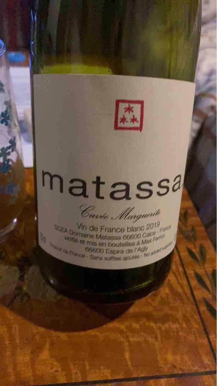 Cuvée Marguerite - Domaine Matassa - Tom Lubbe 