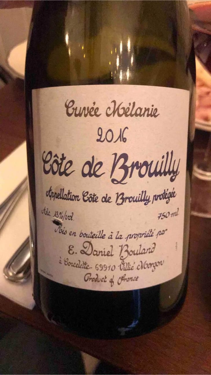 Cuvée Mélanie - Daniel Boulard - Daniel Boulard 