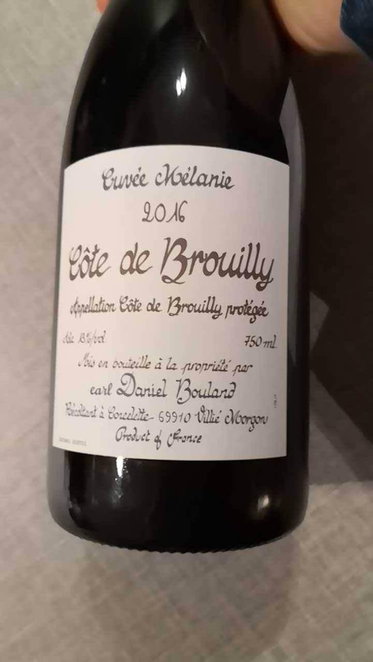 Cuvée Mélanie - Daniel Boulard - Daniel Boulard 