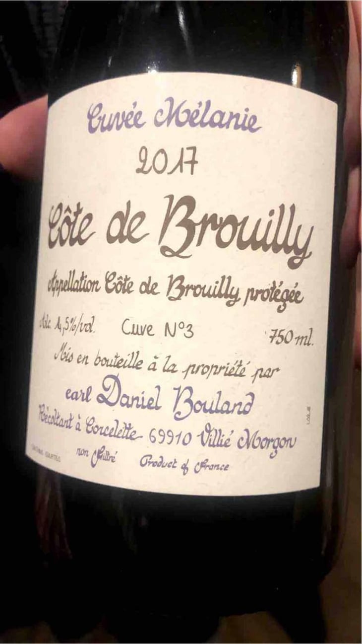 Cuvée Mélanie - Daniel Boulard - Daniel Boulard 