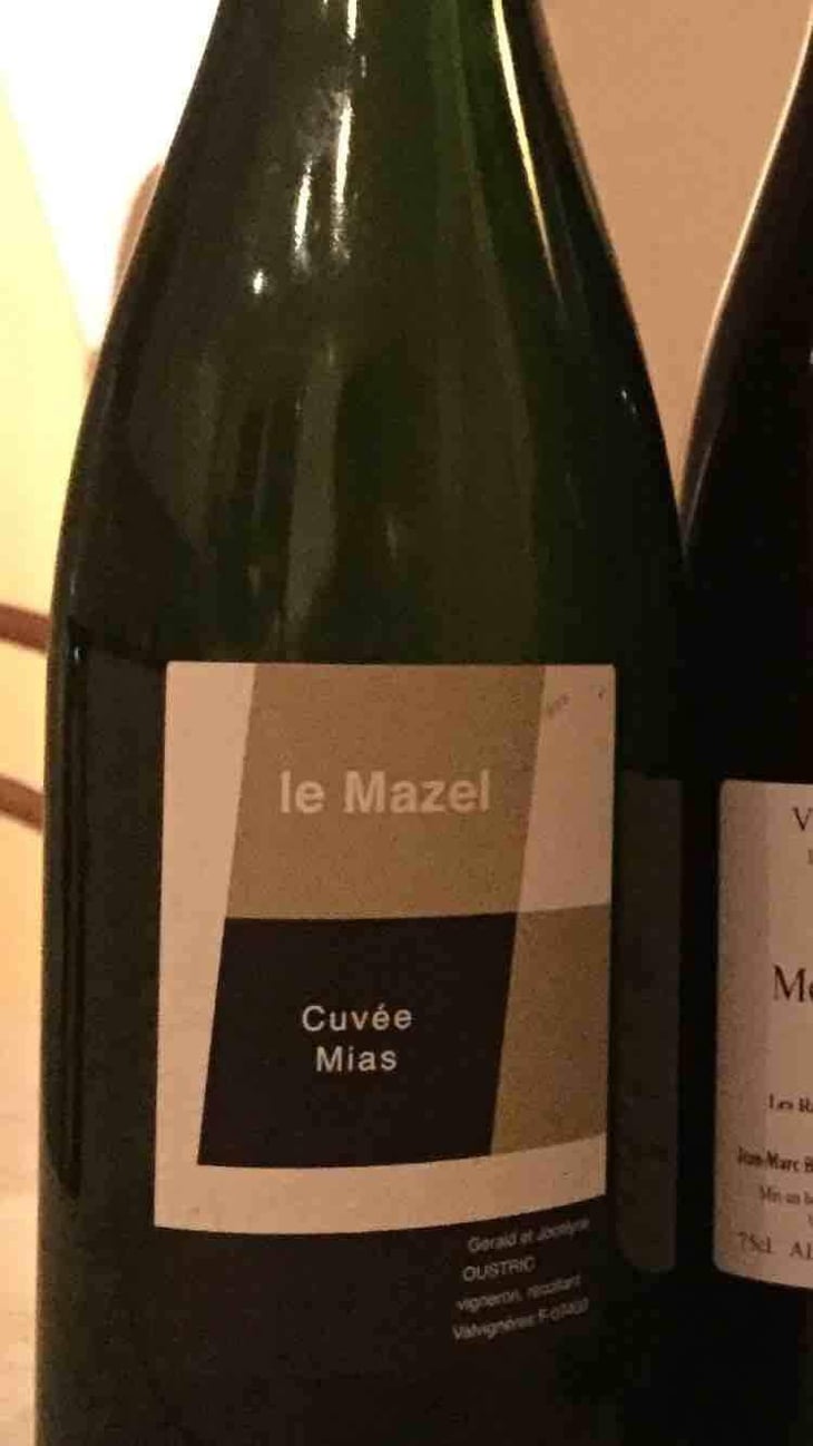 Cuvée Mias - Le Mazel - Gérald & Jocelyne Oustric 