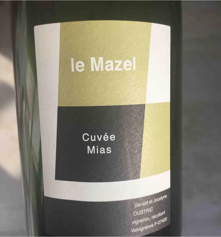 Cuvée Mias - Le Mazel - Gérald & Jocelyne Oustric 
