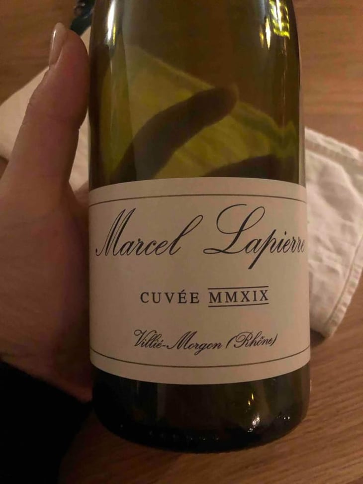 Cuvée Marcel Lapierre - Domaine Marcel Lapierre - Mathieu & Camille Lapierre 