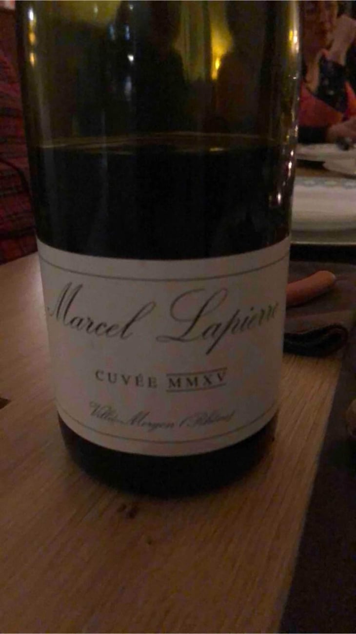 Cuvée Marcel Lapierre - Domaine Marcel Lapierre - Mathieu & Camille Lapierre 