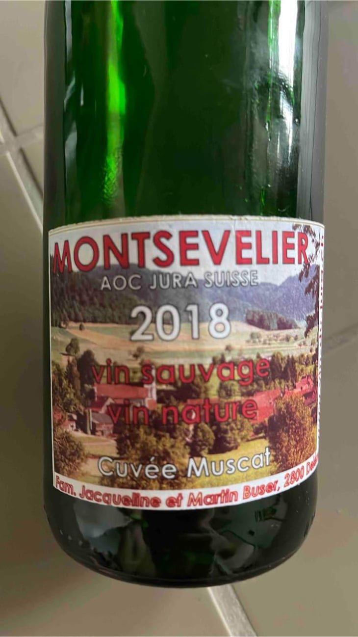 Cuvee Muscat - Vin du Jura - Martin Buser 