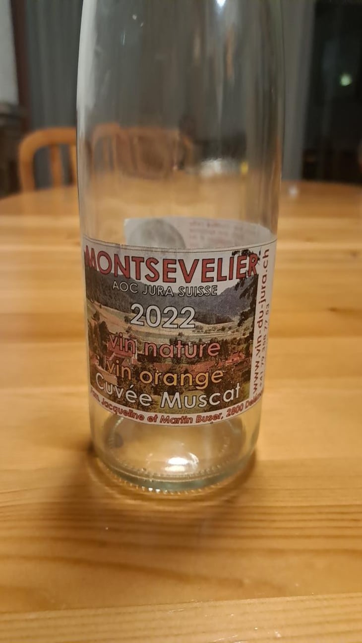 Cuvee Muscat - Vin du Jura - Martin Buser 