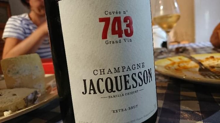 Cuvée n°743 - Champagne Jacquesson - Famille Chiquet 