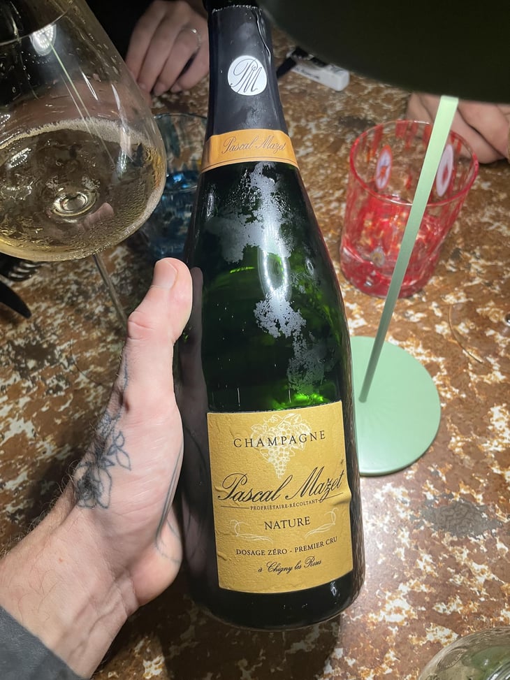 Champagne Brut Nature - Champagne Pascal Mazet - Olivier Mazet 