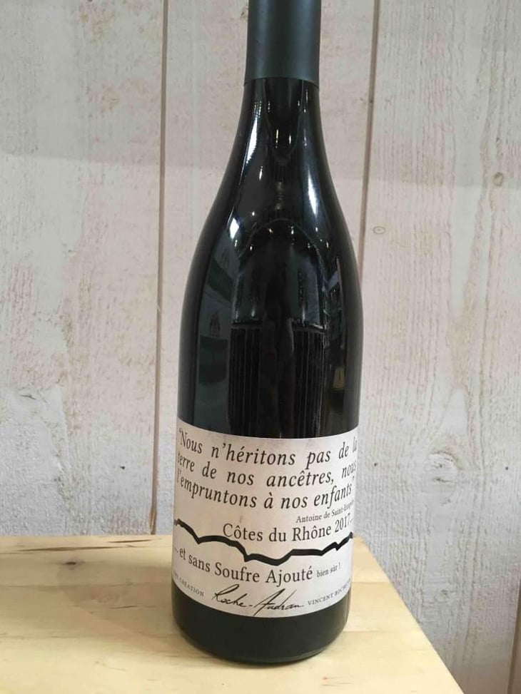 Cuvée Nature - Domaine Roche-Audran - Vincent Rochette 