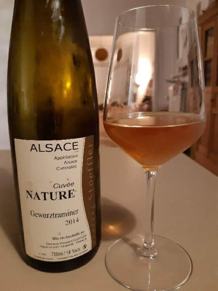 Cuvée Nature Gewurztraminer - Domaine Vincent Stoeffler - Vincent & Adrien Stoeffler 