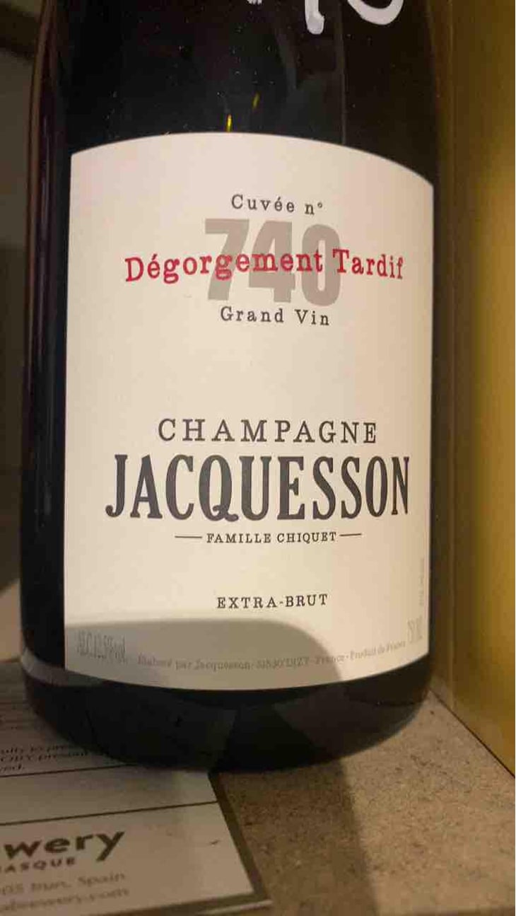Cuvée No. 745 - Champagne Jacquesson - Famille Chiquet 