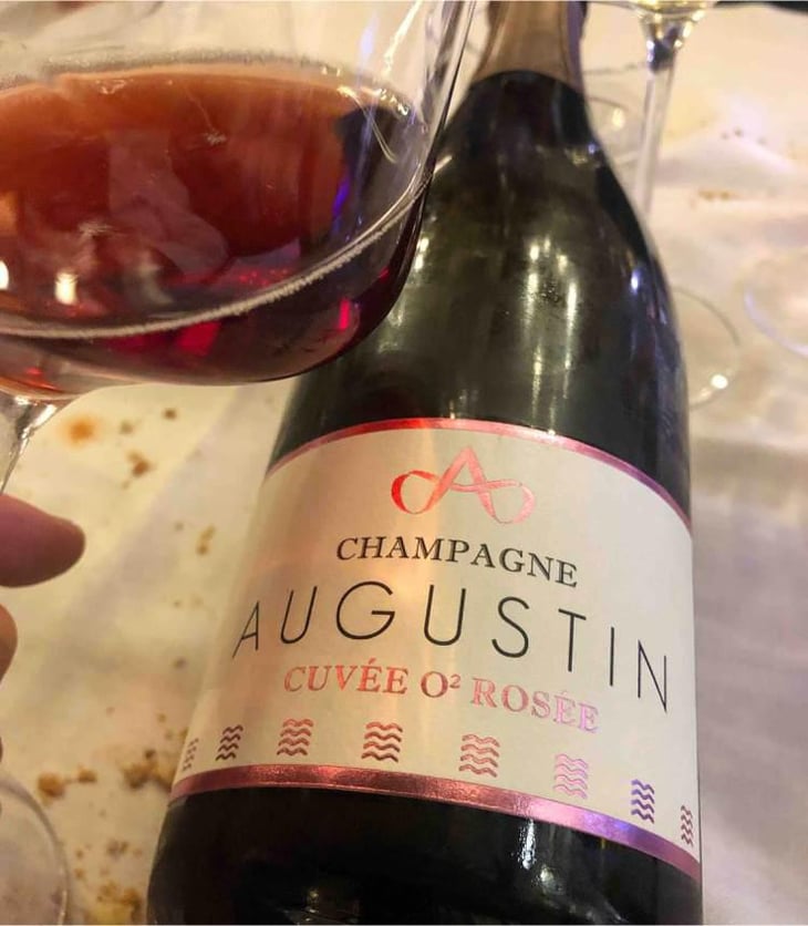 Cuvée O2 Rosée - Champagne Augustin - Emmanuelle & Marc Augustin 