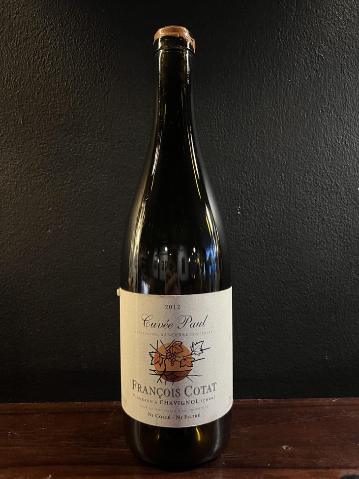 Cuvée Paul - Chavignol - François Cotat -2012