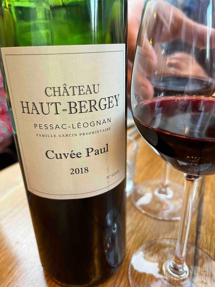 Cuvée Paul Rouge - Château Haut Bergey - Paul Garcin -2019