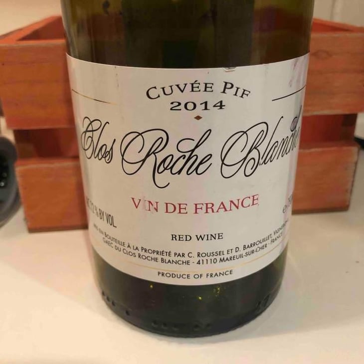 Cuvée Pif - Clos Roche Blanche - Catherine Roussel & Didier Barrouillet (RETIRED) 
