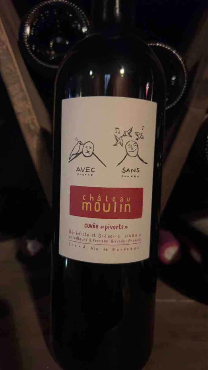 Cuvée Piverts - Château Moulin Pey-Labrie - Bénédicte & Grégoire Hubau 