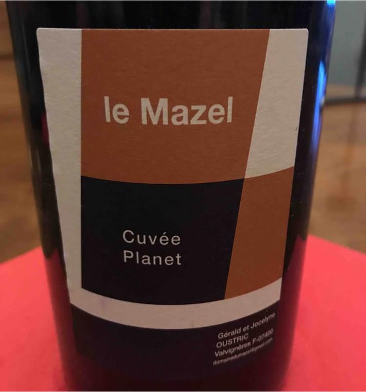 Cuvée Planet - Le Mazel - Gérald & Jocelyne Oustric 