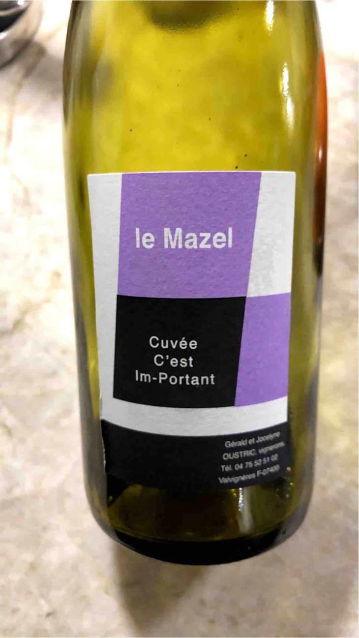 Cuvée Planet - Le Mazel - Gérald & Jocelyne Oustric 