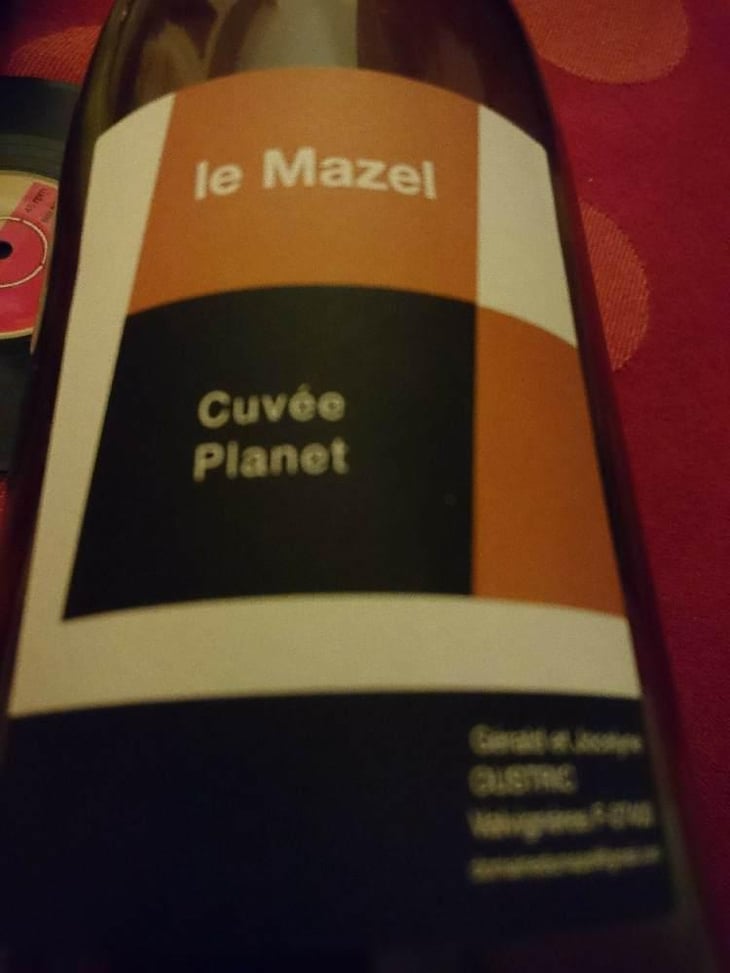 Cuvée Planet - Le Mazel - Gérald & Jocelyne Oustric 