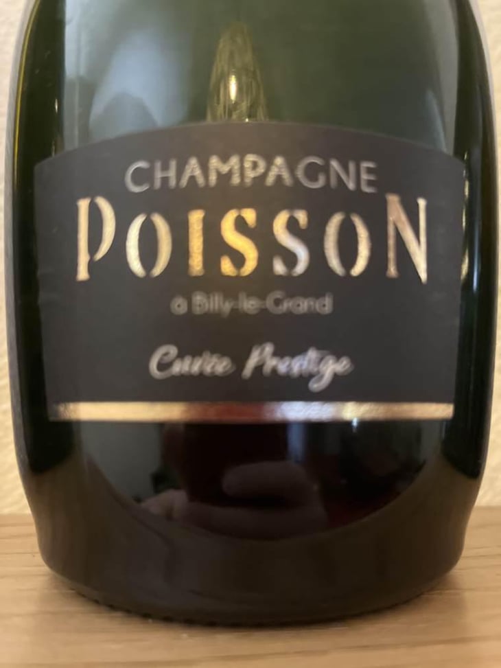 Cuvée prestige - Champagne Poisson - Raynald Poisson -2014