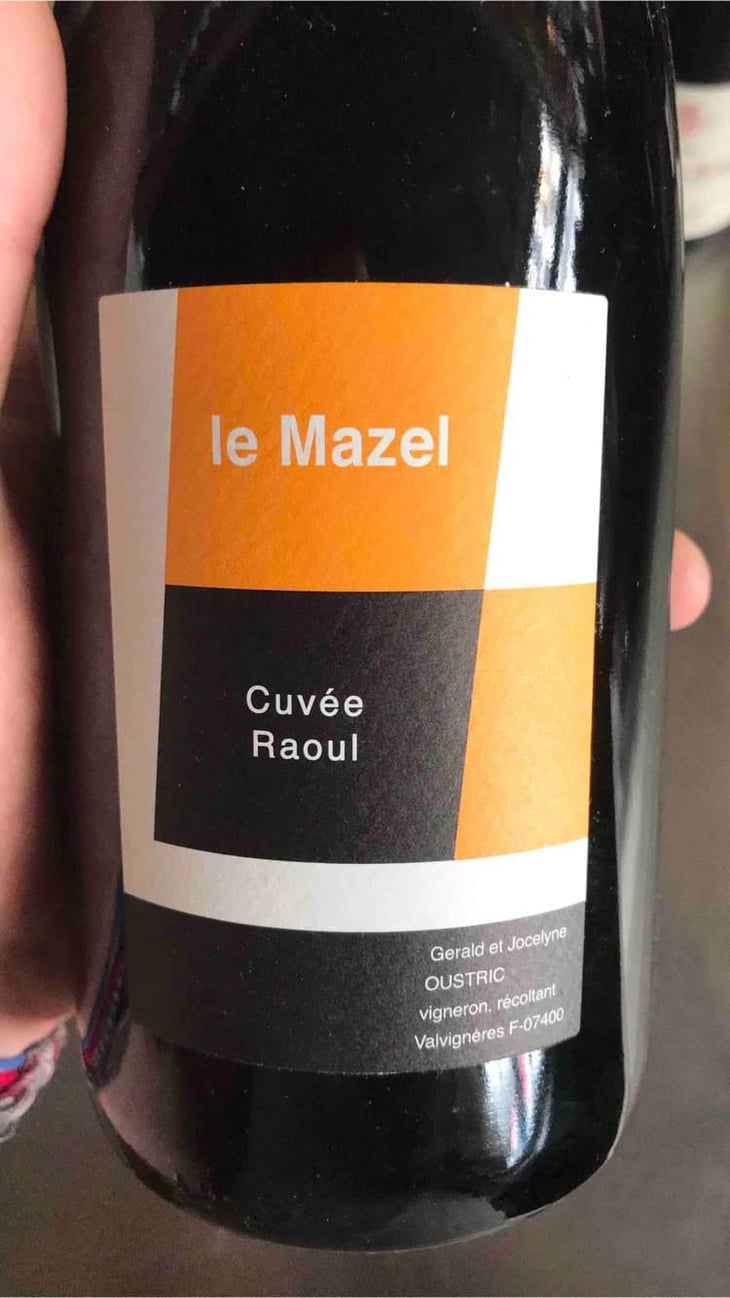 Cuvée Raoul - Le Mazel - Gérald & Jocelyne Oustric 