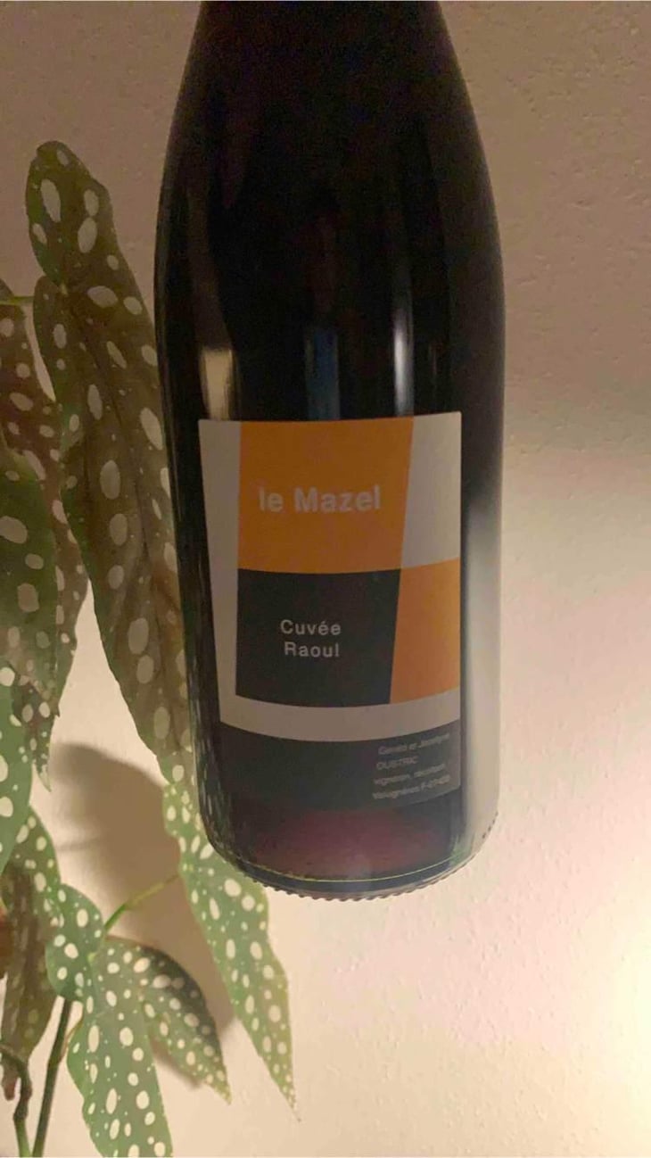 Cuvée Raoul - Le Mazel - Gérald & Jocelyne Oustric 