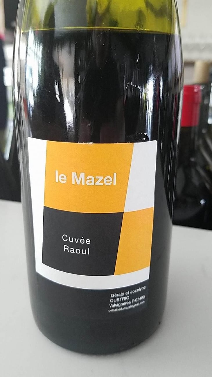 Cuvée Raoul - Le Mazel - Gérald & Jocelyne Oustric 