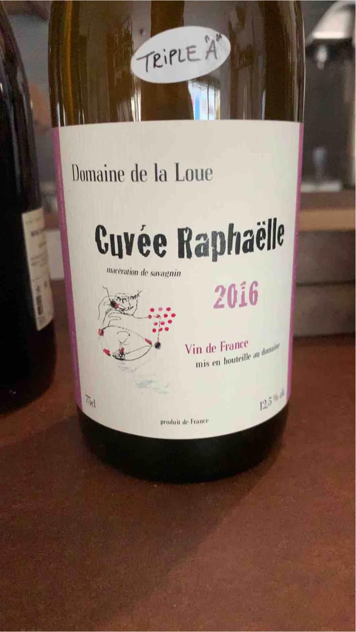 Cuvée Raphaëlle - Domaine de la Loue - Catherine Hannoun 