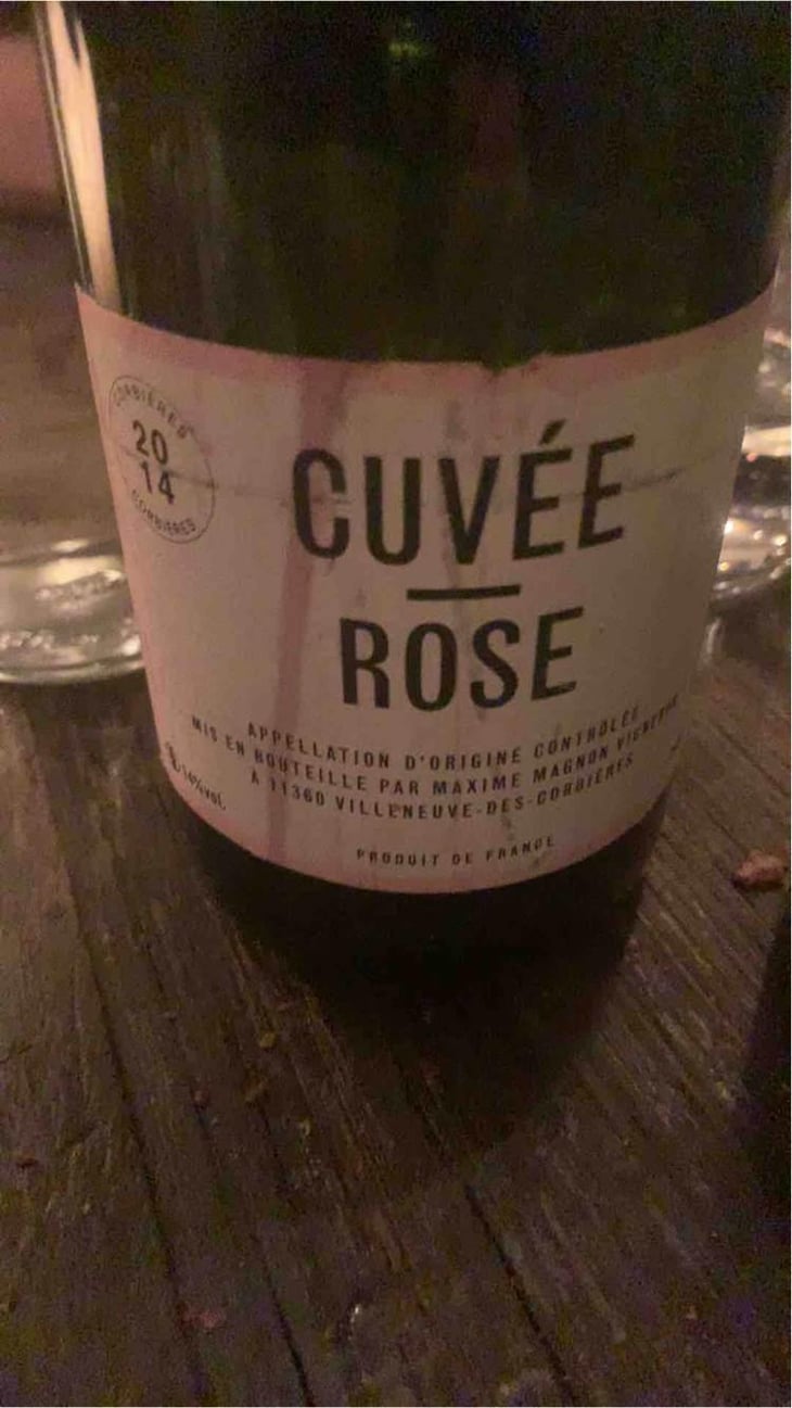 Cuvée Rose - Maxime Magnon - Maxime Magnon -2016