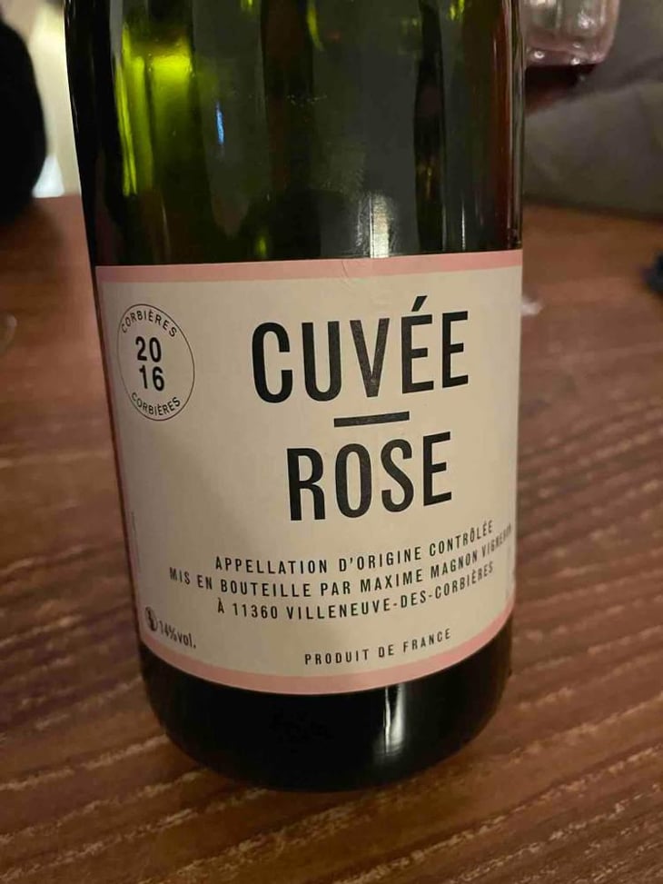 Cuvée Rose - Maxime Magnon - Maxime Magnon -2016