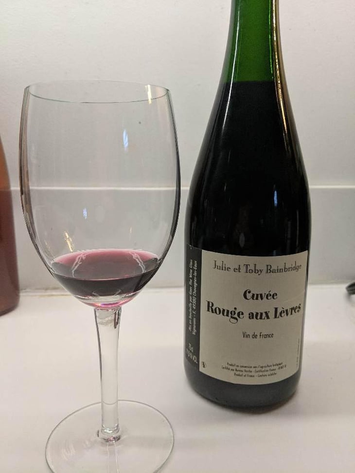 Cuvée Rouge Aux Lèvres - Bainbridge & Cathcart - Toby & Julie Bainbridge 
