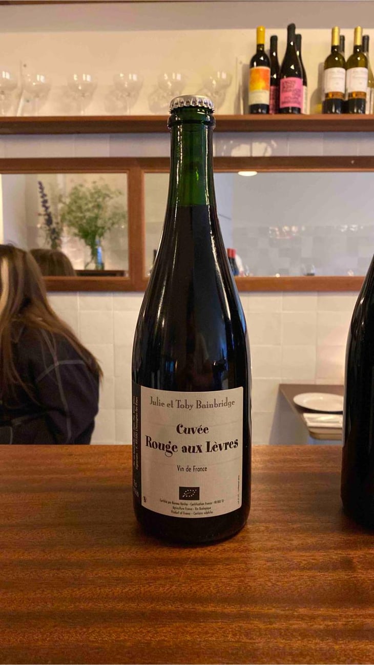 Cuvée Rouge Aux Lèvres - Bainbridge & Cathcart - Toby & Julie Bainbridge 