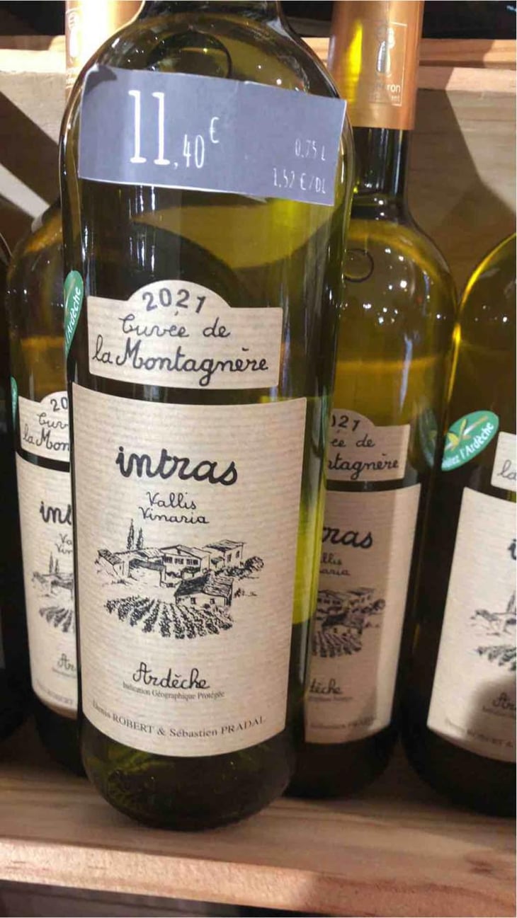 Cuvée Rustique - Mas D'Intras - Sébastien Pradal & Denis Robert 