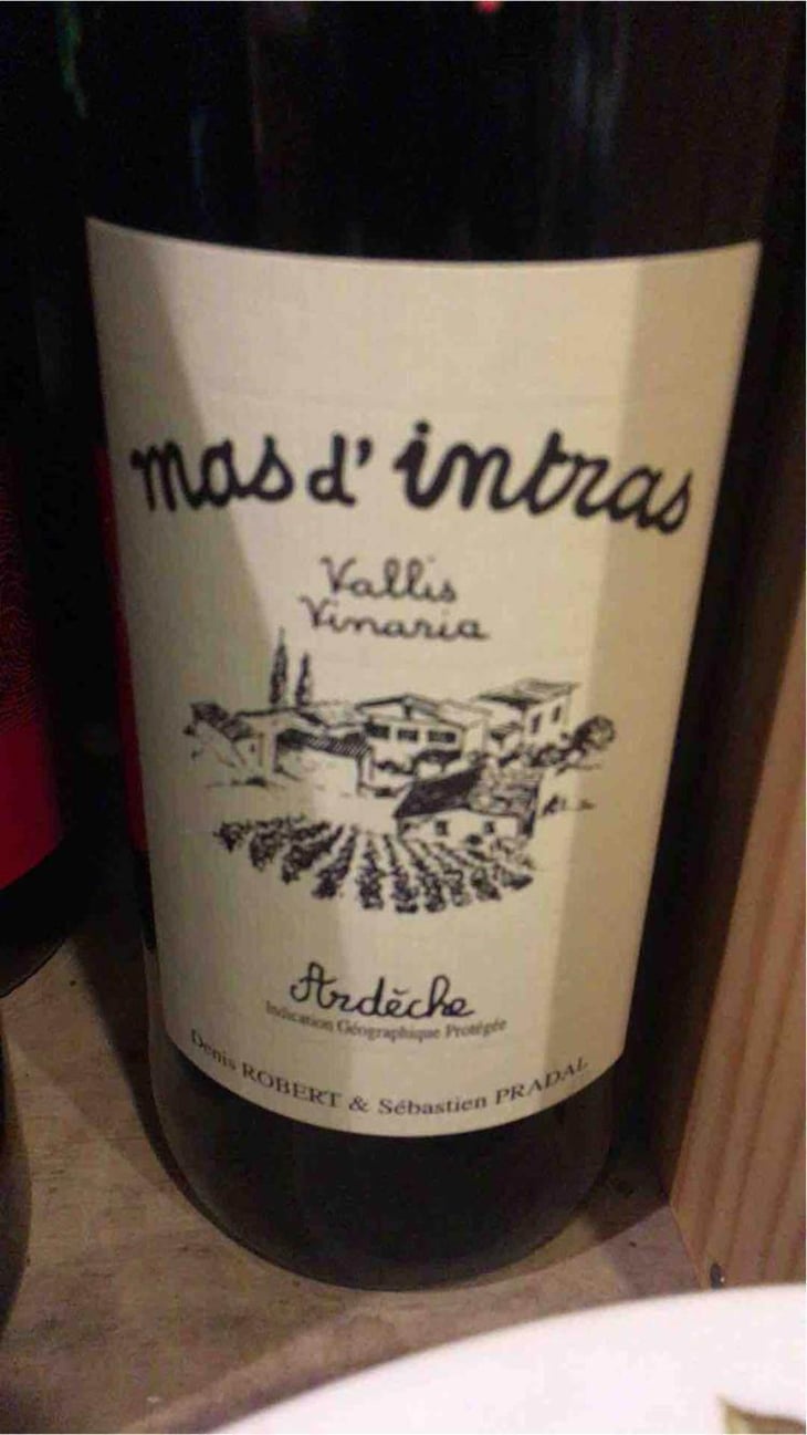 Cuvée Rustique - Mas D'Intras - Sébastien Pradal & Denis Robert 