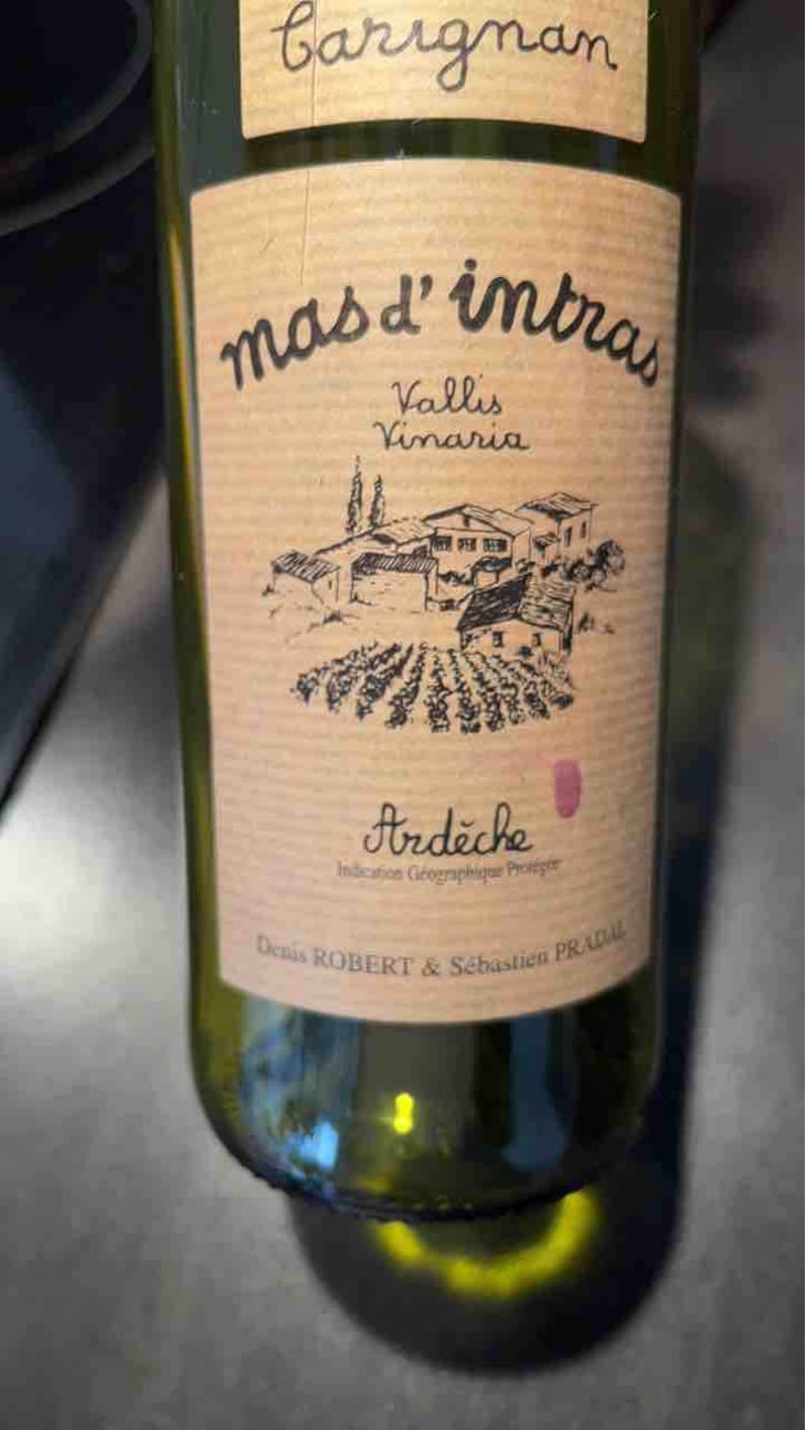Cuvée Rustique - Mas D'Intras - Sébastien Pradal & Denis Robert 